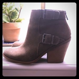 Lucky Brand Buckle Booties